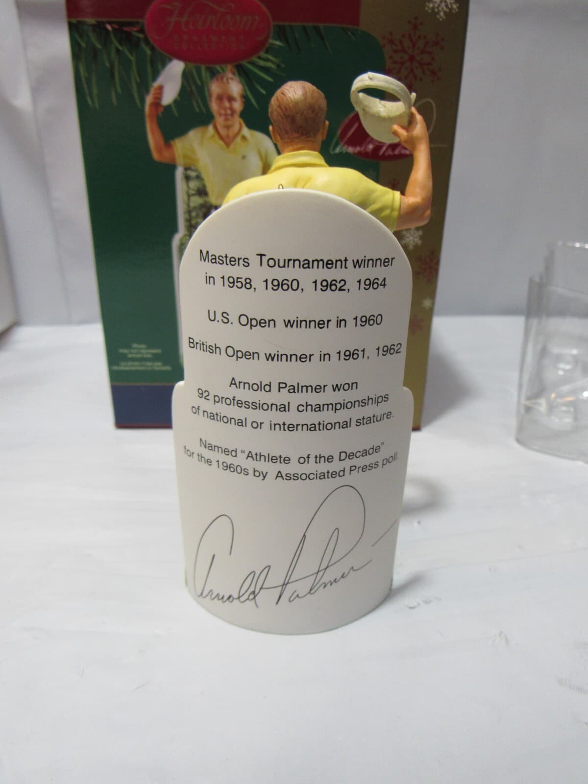 Vintage Hallmark Keepsake Carlton Sports Golf Baseball Christmas Ornament (P12M) - Thumbnail 12