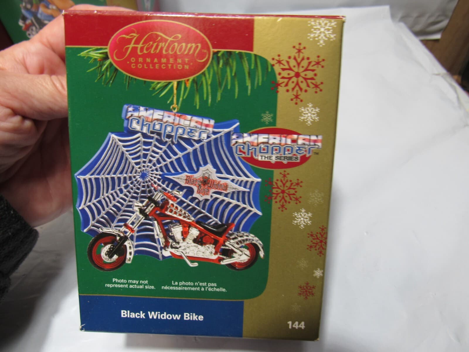 3 Carleton Cards American Chopper Christmas Motorcycle Heirloom Ornament P13M - Thumbnail 15