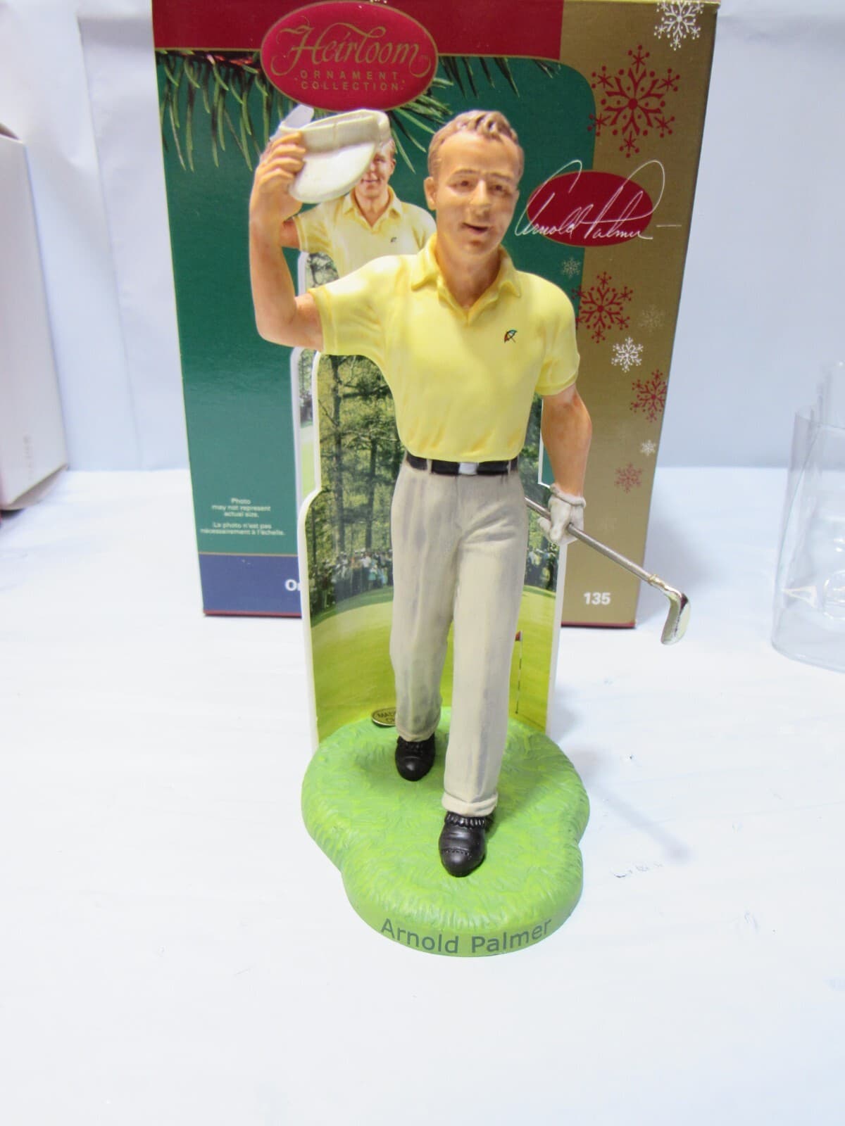 Vintage Hallmark Keepsake Carlton Sports Golf Baseball Christmas Ornament (P12M) - Thumbnail 11