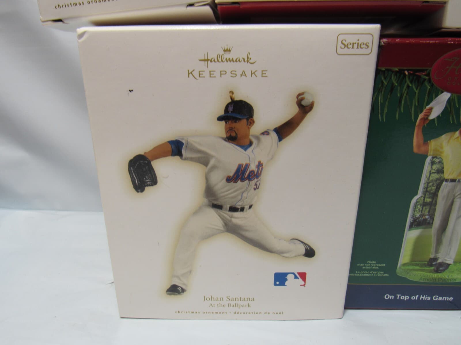 Vintage Hallmark Keepsake Carlton Sports Golf Baseball Christmas Ornament (P12M) - Thumbnail 5