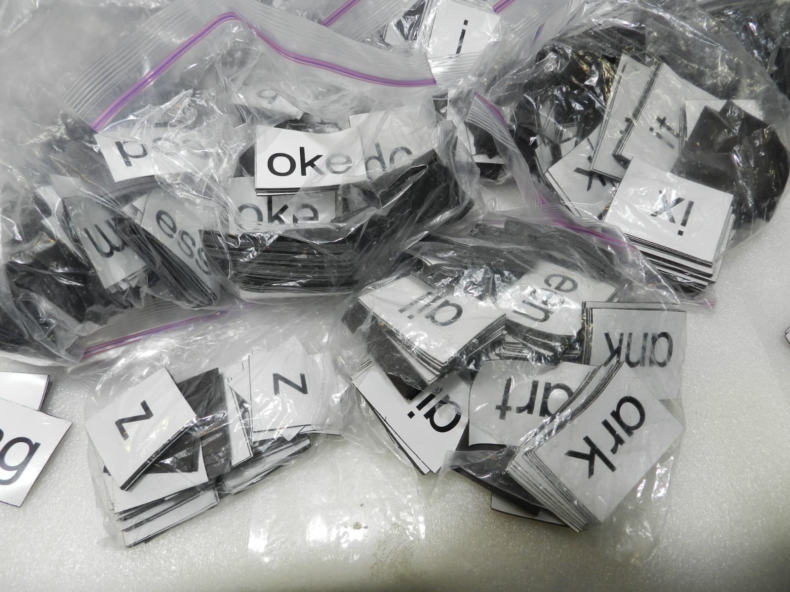 22lbs+ Magnetic Letters Phonics Spelling Reading Elementary home school (E37J) - Thumbnail 4