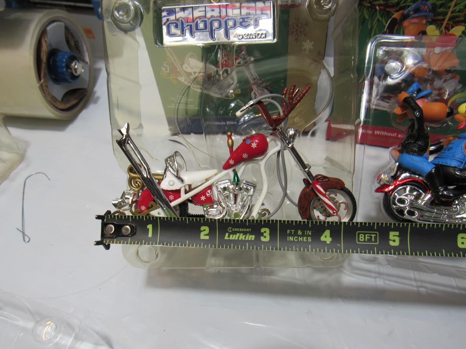 3 Carleton Cards American Chopper Christmas Motorcycle Heirloom Ornament P13M - Thumbnail 3