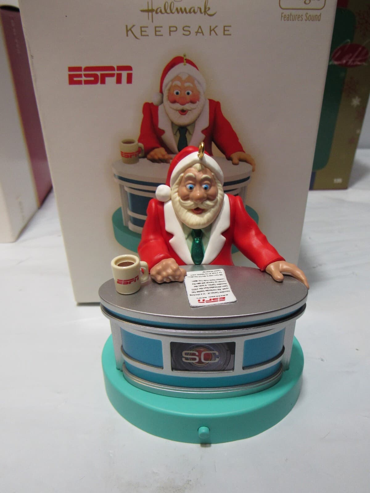 Vintage Hallmark Keepsake Carlton Sports Golf Baseball Christmas Ornament (P12M) - Thumbnail 9