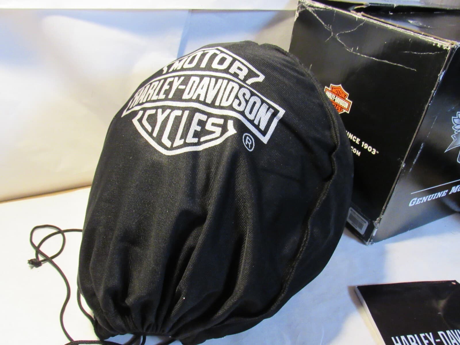 Harley-Davidson Mens Camelot Sun Shield S08 FullFace Helmet Med Black 98352-19VX - Thumbnail 17