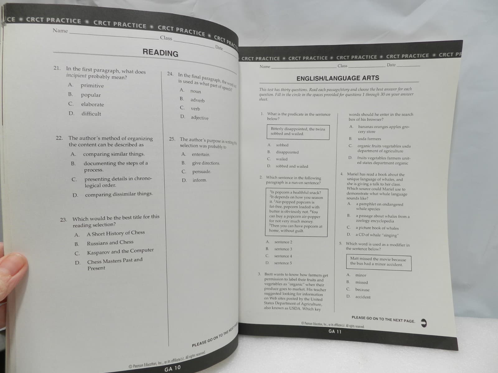 Prentice Hall Literature 2008 All in One Workbook Grade 8 Georgia (E40J) - Thumbnail 14
