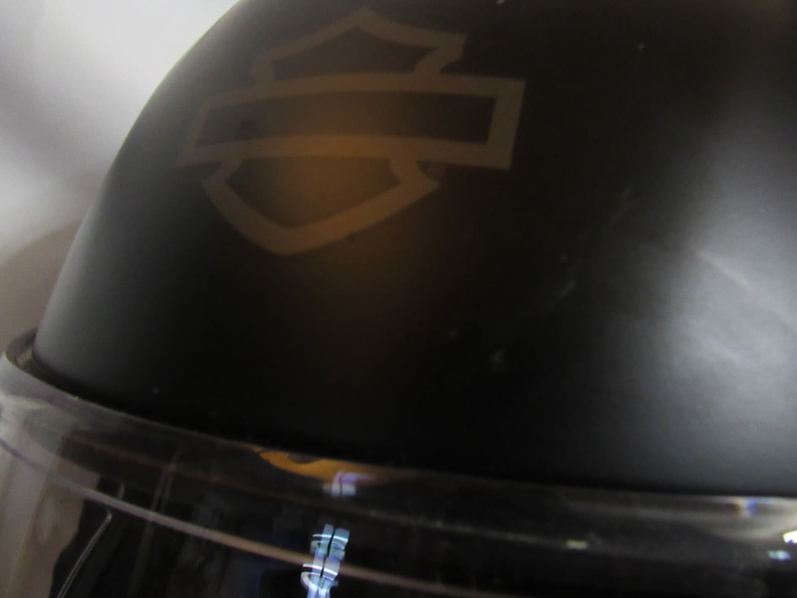 Harley-Davidson Mens Camelot Sun Shield S08 FullFace Helmet Med Black 98352-19VX - Thumbnail 8