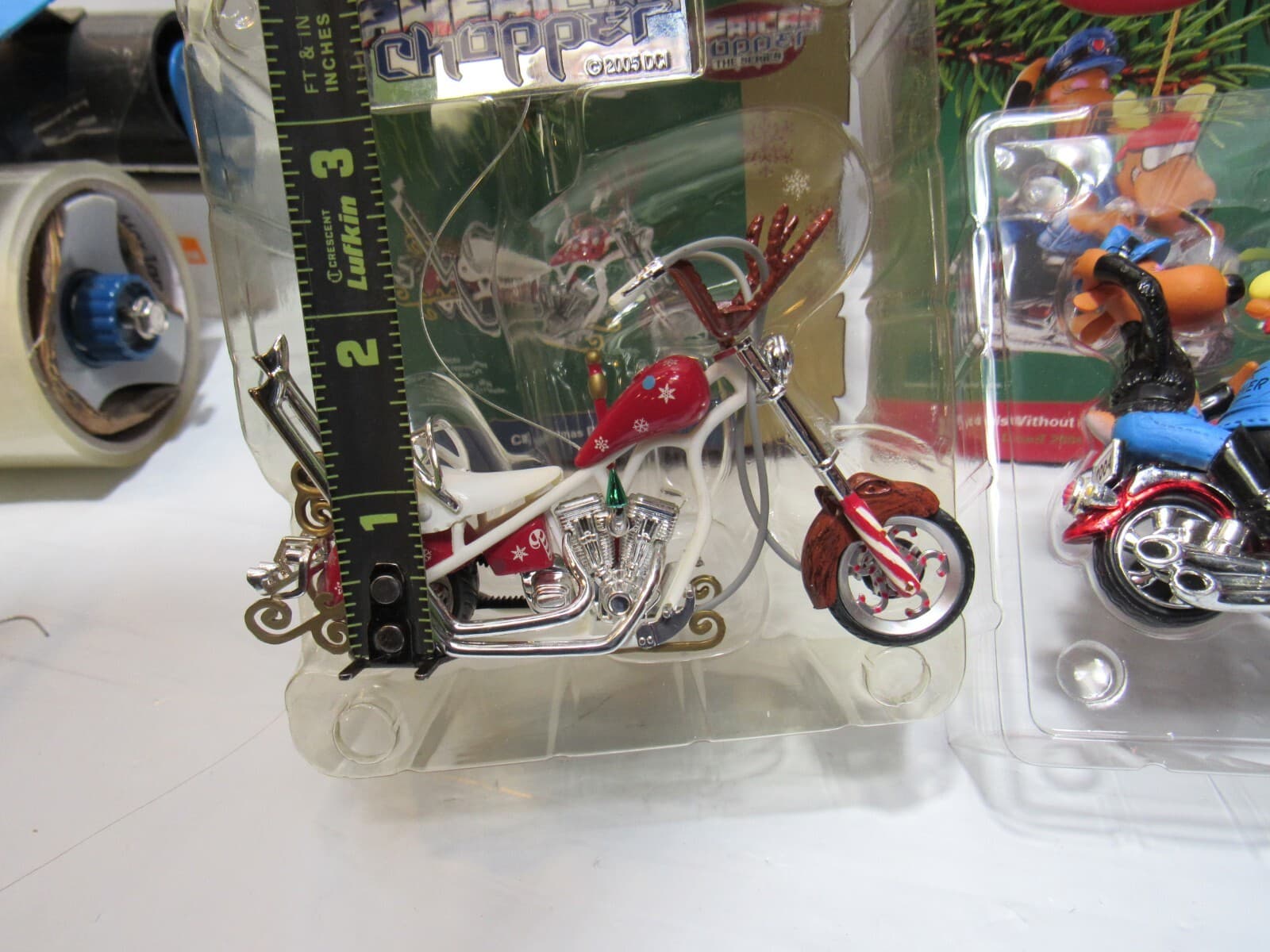3 Carleton Cards American Chopper Christmas Motorcycle Heirloom Ornament P13M - Thumbnail 4