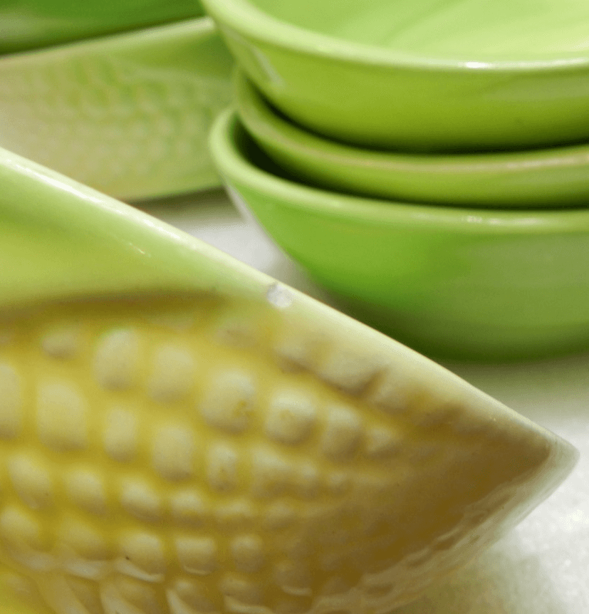 4 Terrace Ceramics Oval Corn Serving Dish Bowl 227 USA Cottage Vintage I50S - Thumbnail 8