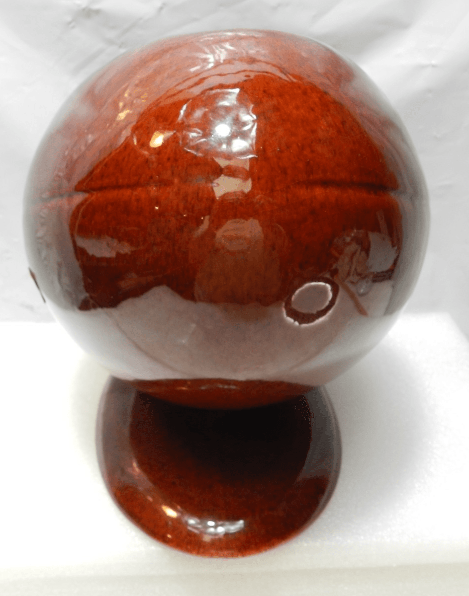 Royal Haeger | Hickman Football Midcentury Modern #309 Planter Vase Brown (H4S) - Thumbnail 4