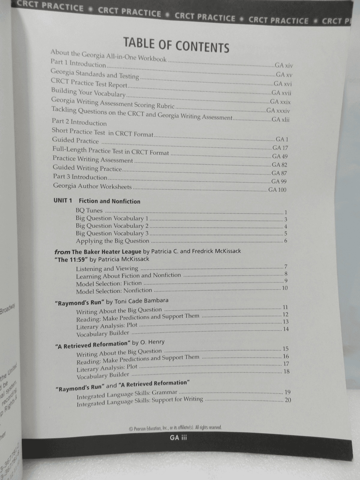 Prentice Hall Literature 2008 All in One Workbook Grade 8 Georgia (E40J) - Thumbnail 8