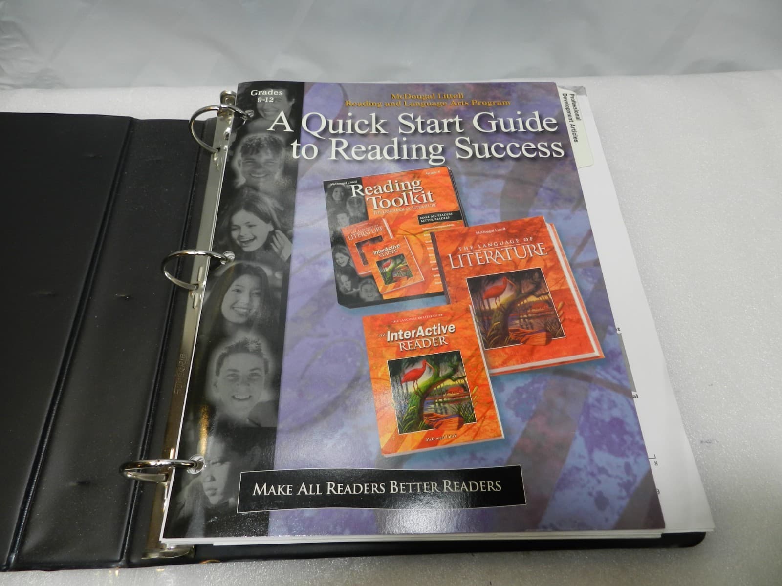 McDougal Littell Reading Toolkit: The Language of Literature - Grade 9 (E42J) - Thumbnail 3