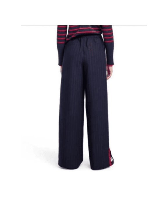 La Ligne x Target - Women Stripe Wide Blue Pinstripe Trousers Ladies E2K - Thumbnail 3