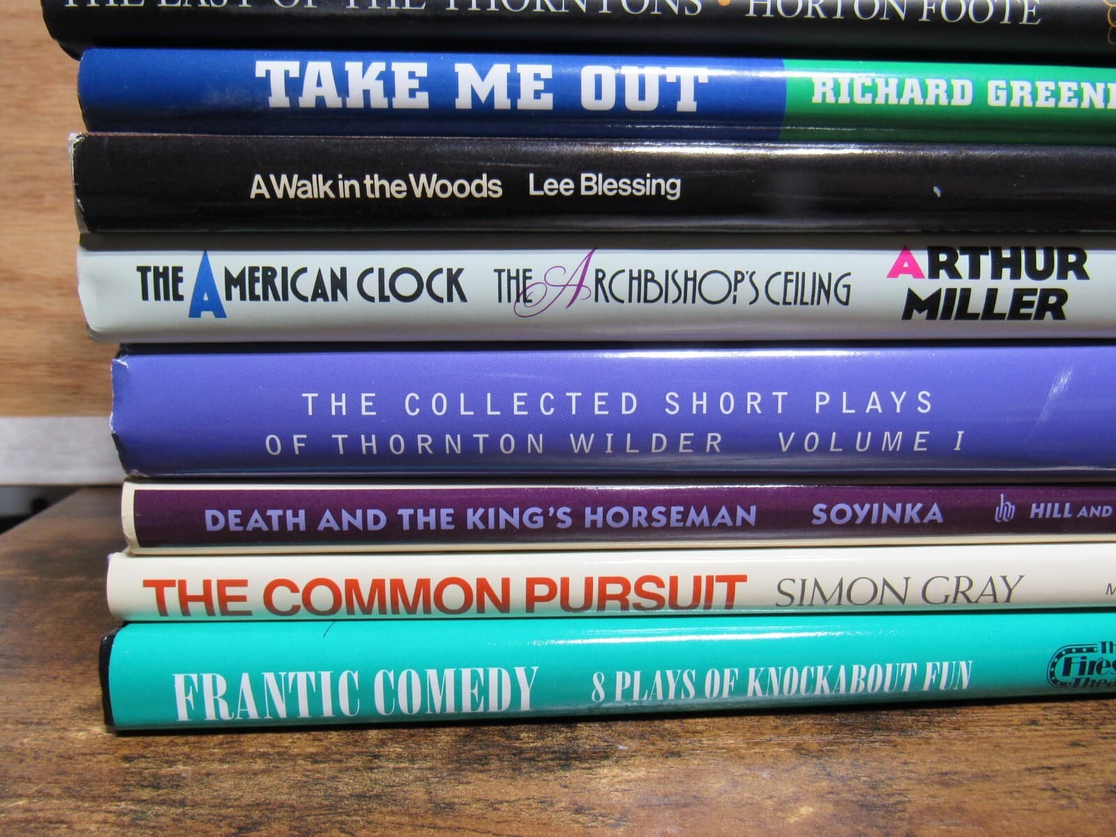 15 Books Screen Plays Hardback Zorba City Angles Take Me Out Gross Indecency J68 - Thumbnail 4