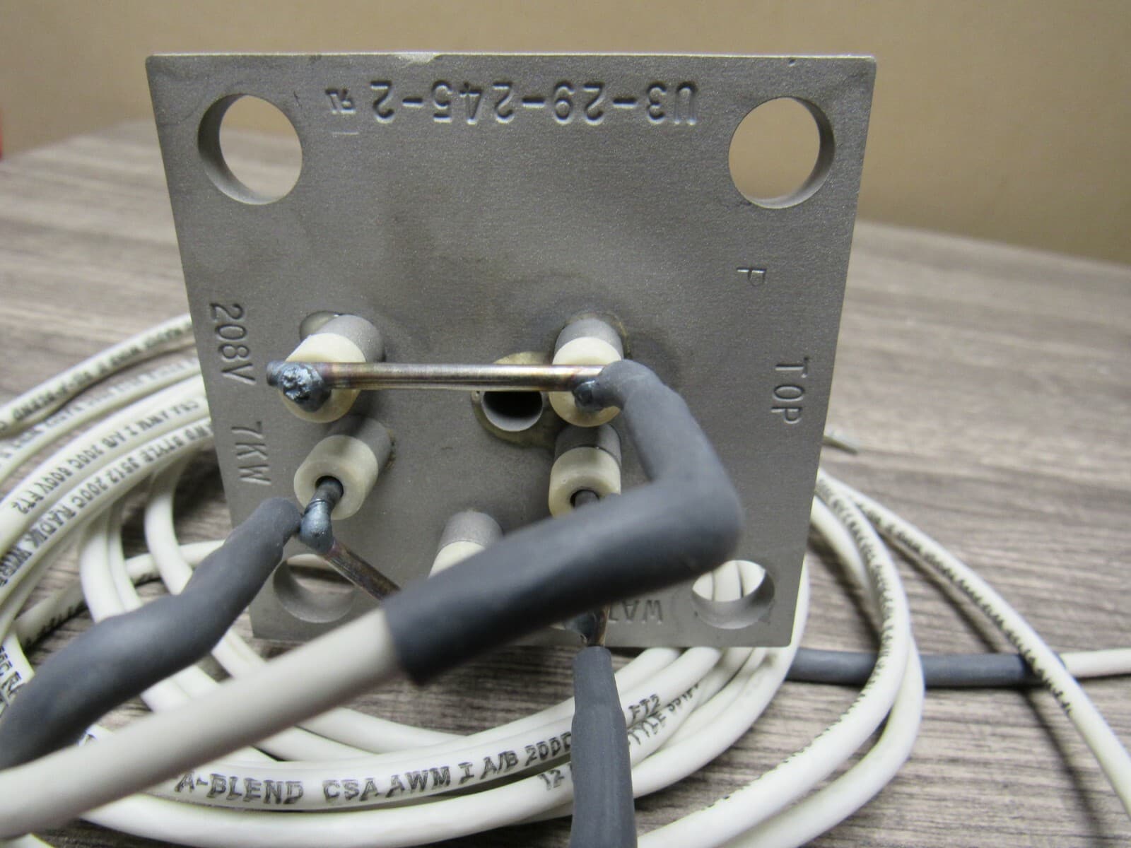 NEW WATLOW HEATING ELEMENT IMMERSION FLANGE 3 Phase 7KW 208V U3-29-245-2 - Thumbnail 2