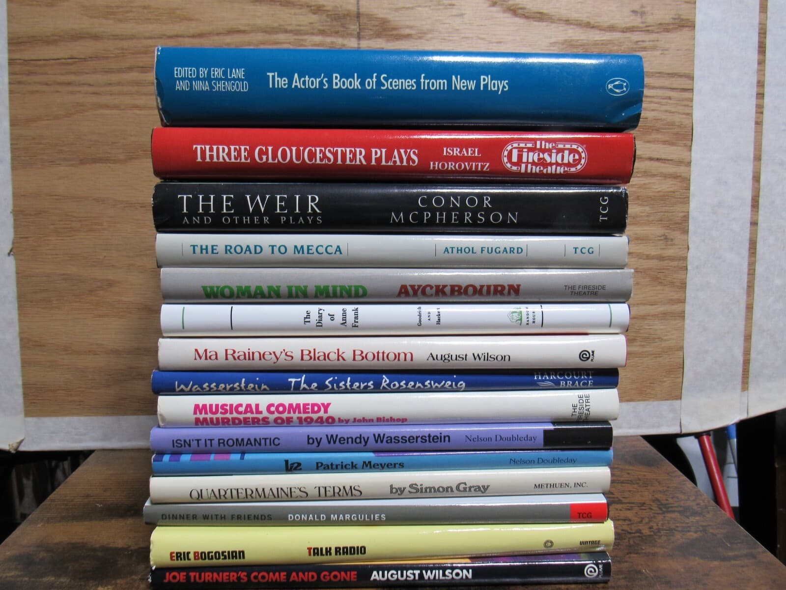15 Books Screen Plays Hardback Sum of us Biloxi Blues Slab Boys Big River J66 - Thumbnail 8