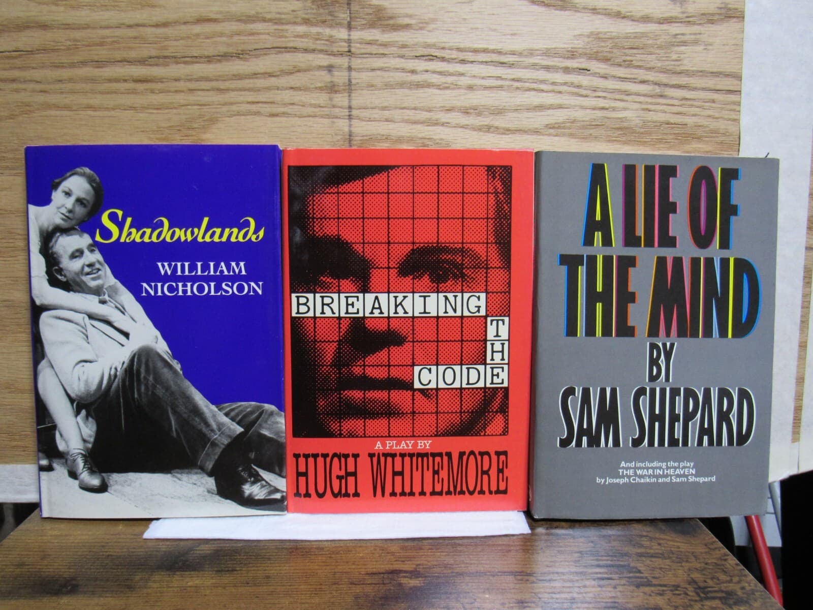 20 Books Screen Plays Hardback Doonesbury 3 Tall Women Cryptogram Shadowlan J65 - Thumbnail 3