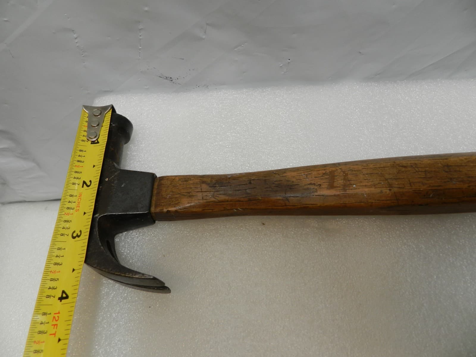 Vintage Blue Grass Belknap 13 oz. Claw Hammer Round Head Wood Handle H10S - Thumbnail 6
