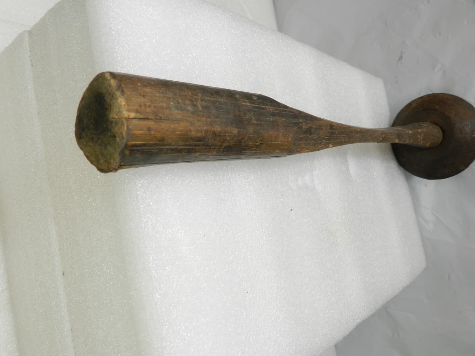 Antique 2.5lb Macadamizing Knapping Napping Hammer Rock Stone Dressing (H11S) - Thumbnail 7