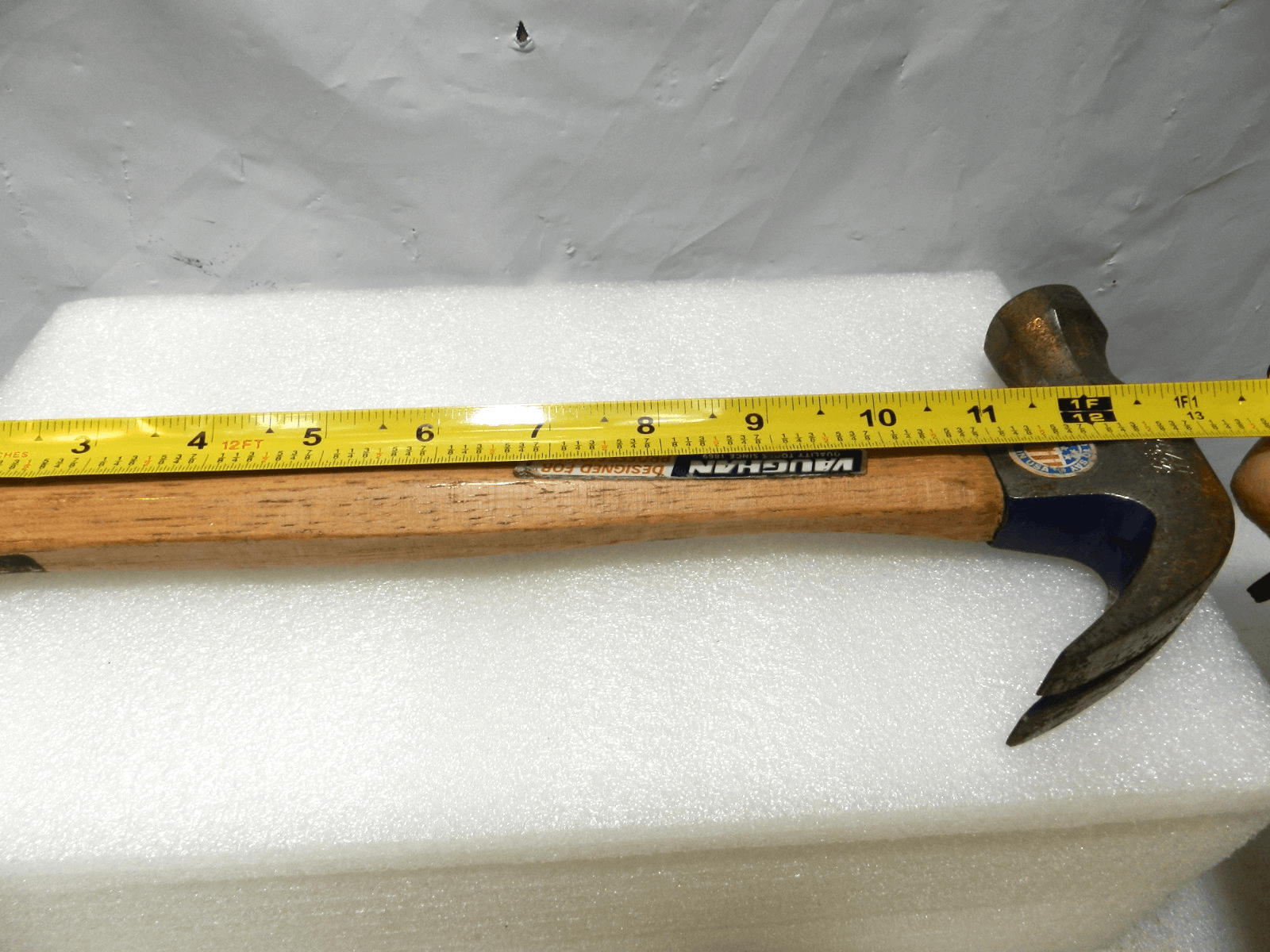 Vintage - Vaughan DO16 16 oz. Nail Hammer Wood Handle (H7S) - Thumbnail 8