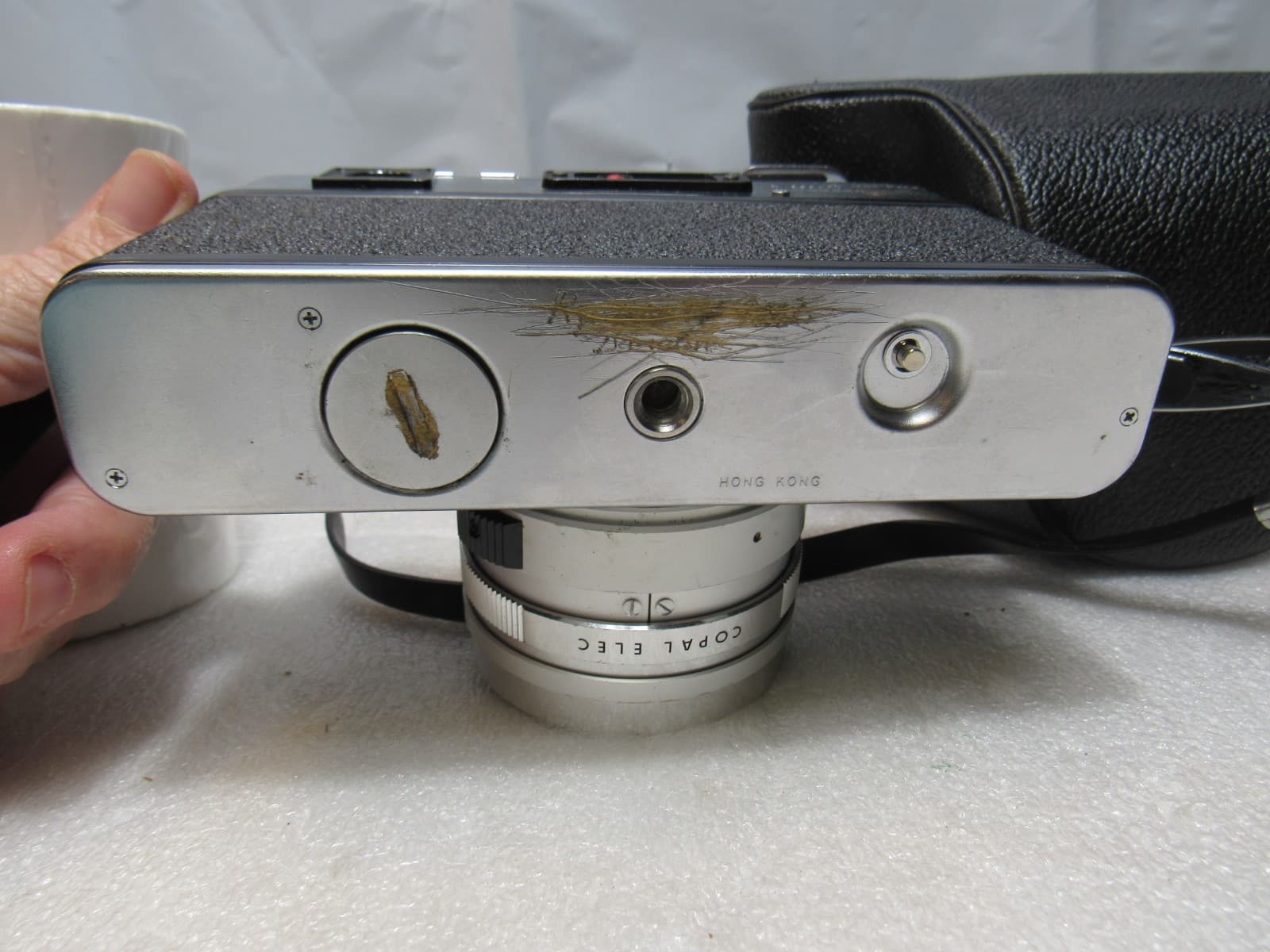 Vintage Yashica Electro 35 GS Rangefinder Film Camera F=45mm 1:1.7 Lens A29JJ - Thumbnail 9