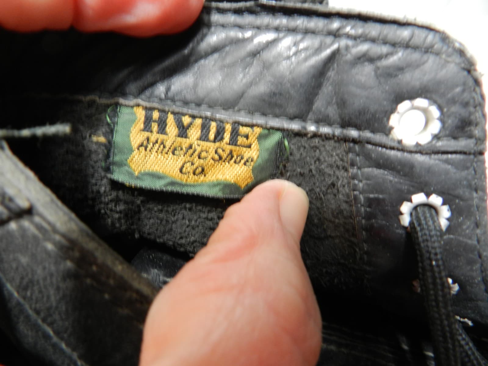 Vintage HYDE CHICAGO Black Roller Skates Men's Wood Wheels C25K - Thumbnail 10