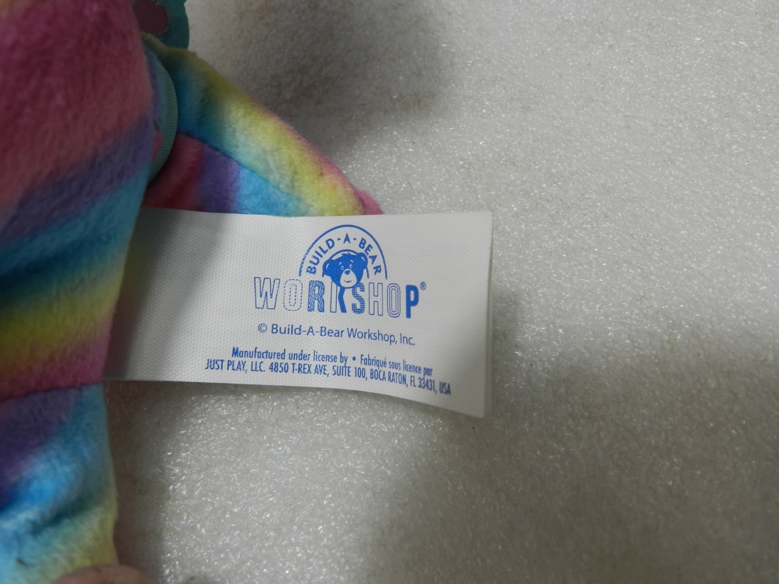 3 - Small 7 1/2" Build- A -Bear Bears Unicorn with Wings (M9M) - Thumbnail 6