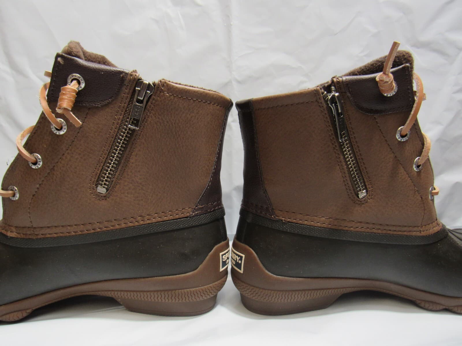 Sperry Syren Gulf Duck Boot Waterproof Womens Size 7 Brown [STS80524] L57 - Thumbnail 4