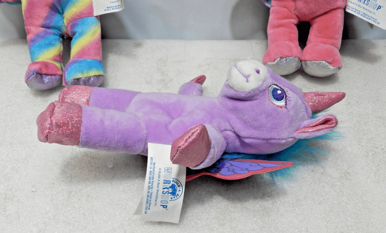 3 - Small 7 1/2" Build- A -Bear Bears Unicorn with Wings (M9M) - Thumbnail 8