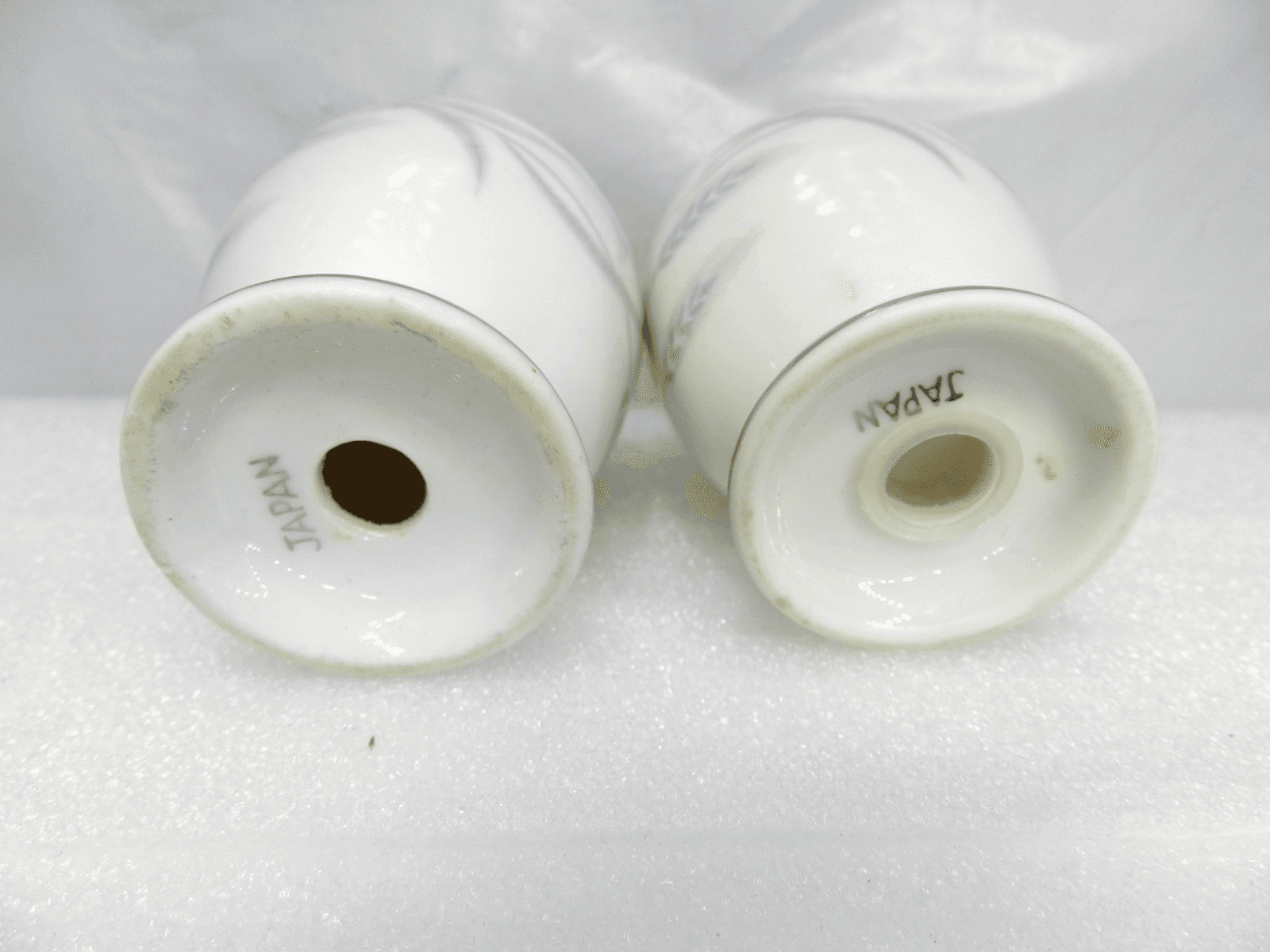 Vintage Valmont China Royal Wheat Salt & Pepper Shakers (H6J) - Thumbnail 5