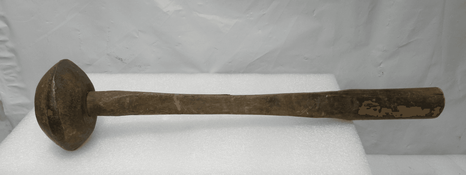 Antique 2.5lb Macadamizing Knapping Napping Hammer Rock Stone Dressing (H11S) - Thumbnail 4
