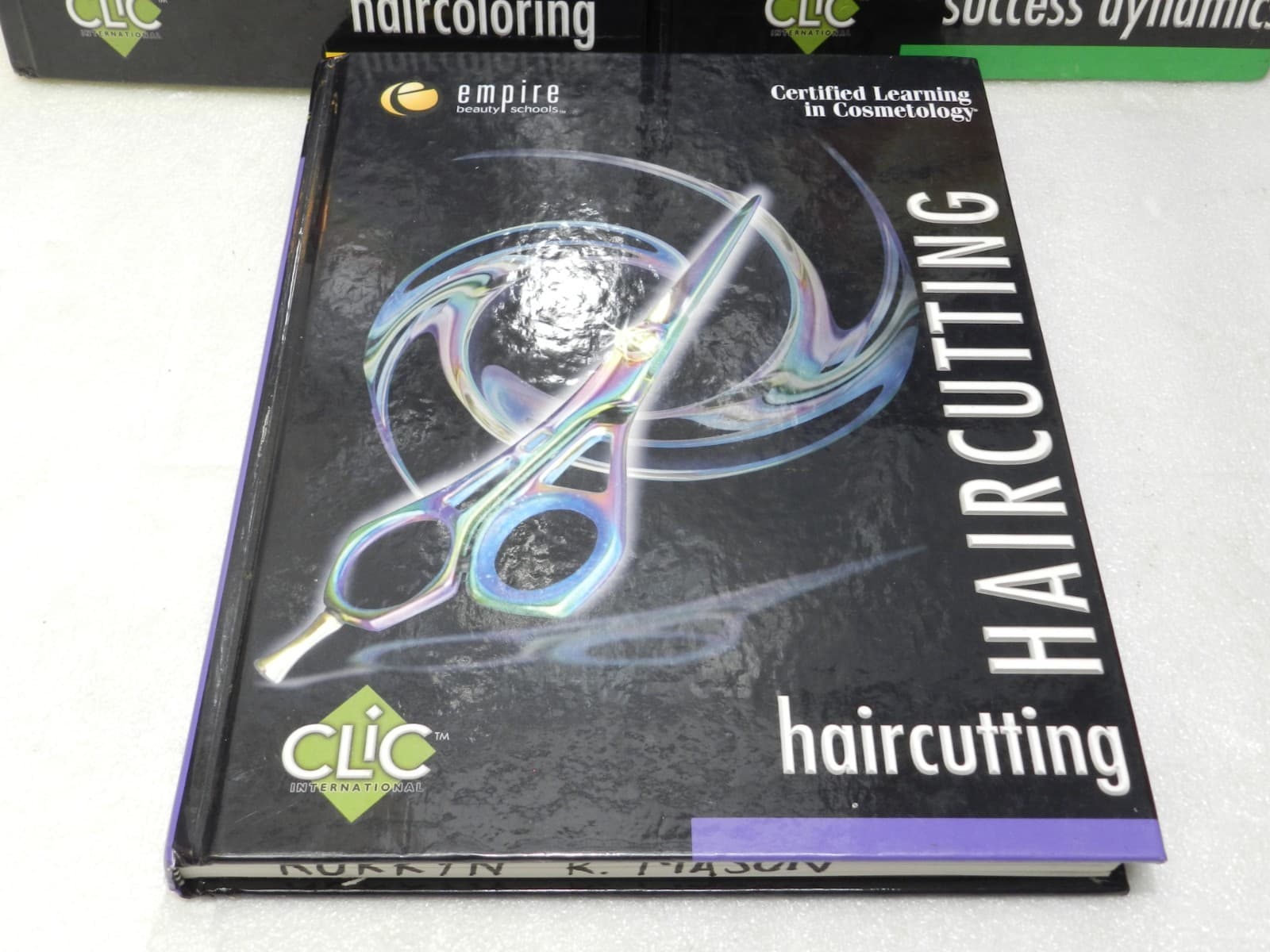Empire Beauty Clic Success Course Books Dynamics Coloring Haircutting Set C24K - Thumbnail 3