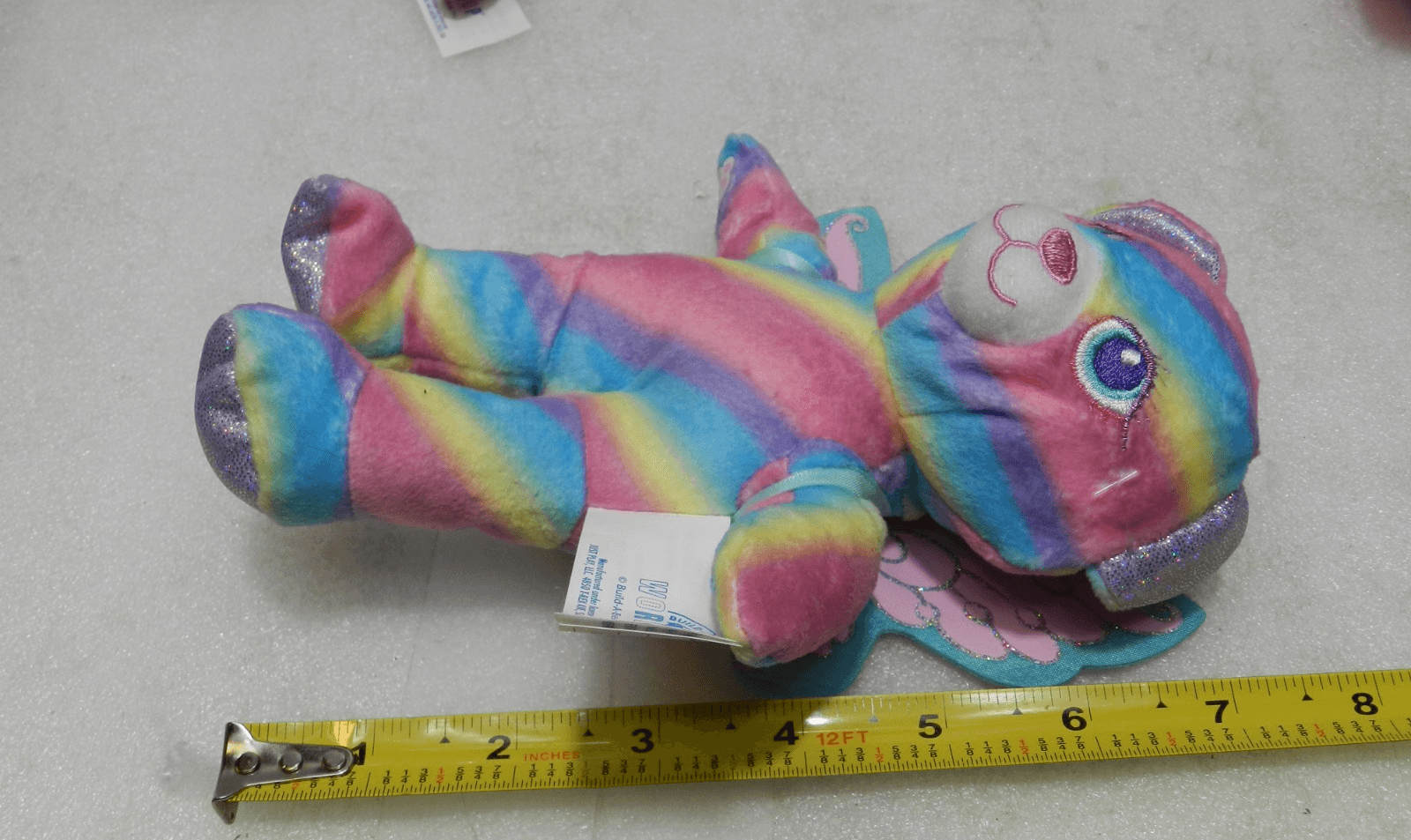 3 - Small 7 1/2" Build- A -Bear Bears Unicorn with Wings (M9M) - Thumbnail 11