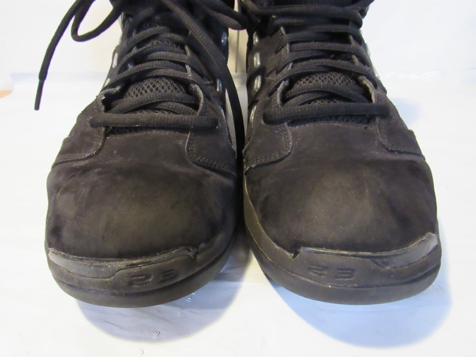 Nike Air Jordan Shoes Mens SZ 12 M Black DC7330-001 Sneakers V22K - Thumbnail 3