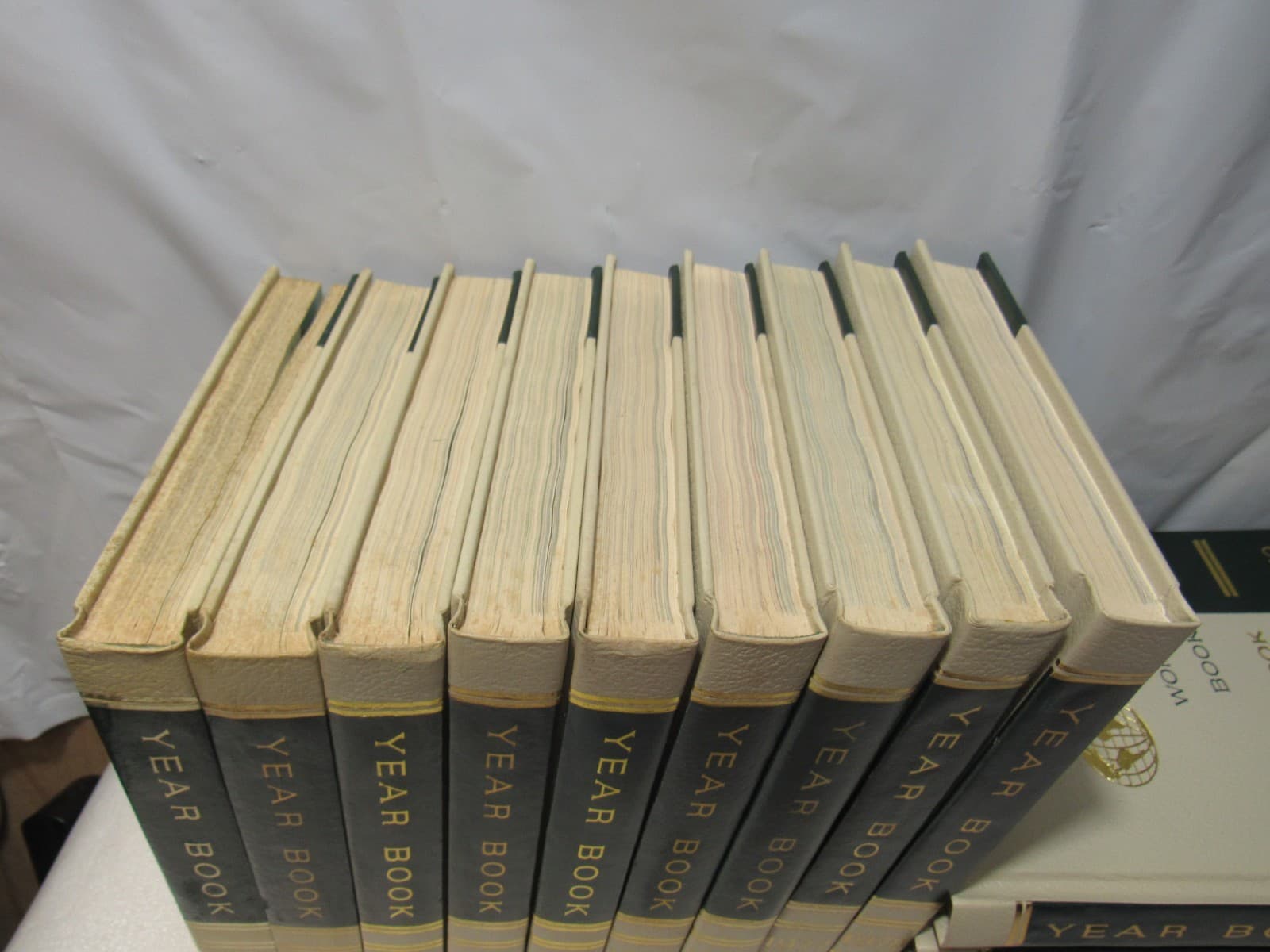 VTG 1970-1980 THE WORLD BOOK YEAR BOOK SET 12 Vols Hardcover ENCYCLOPEDIA C26K - Thumbnail 3