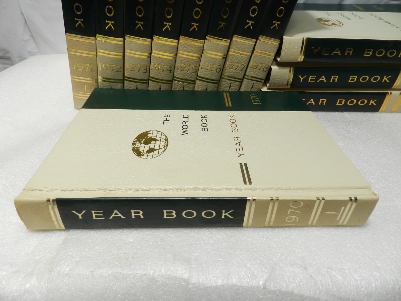 VTG 1970-1980 THE WORLD BOOK YEAR BOOK SET 12 Vols Hardcover ENCYCLOPEDIA C26K - Thumbnail 9