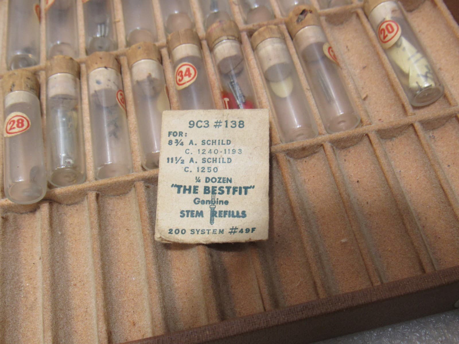 Vintage NU Broachless Asst. No. 403 Metric 2nd Hands/ 3AL. Staff Asst. No 46 A36 - Thumbnail 10