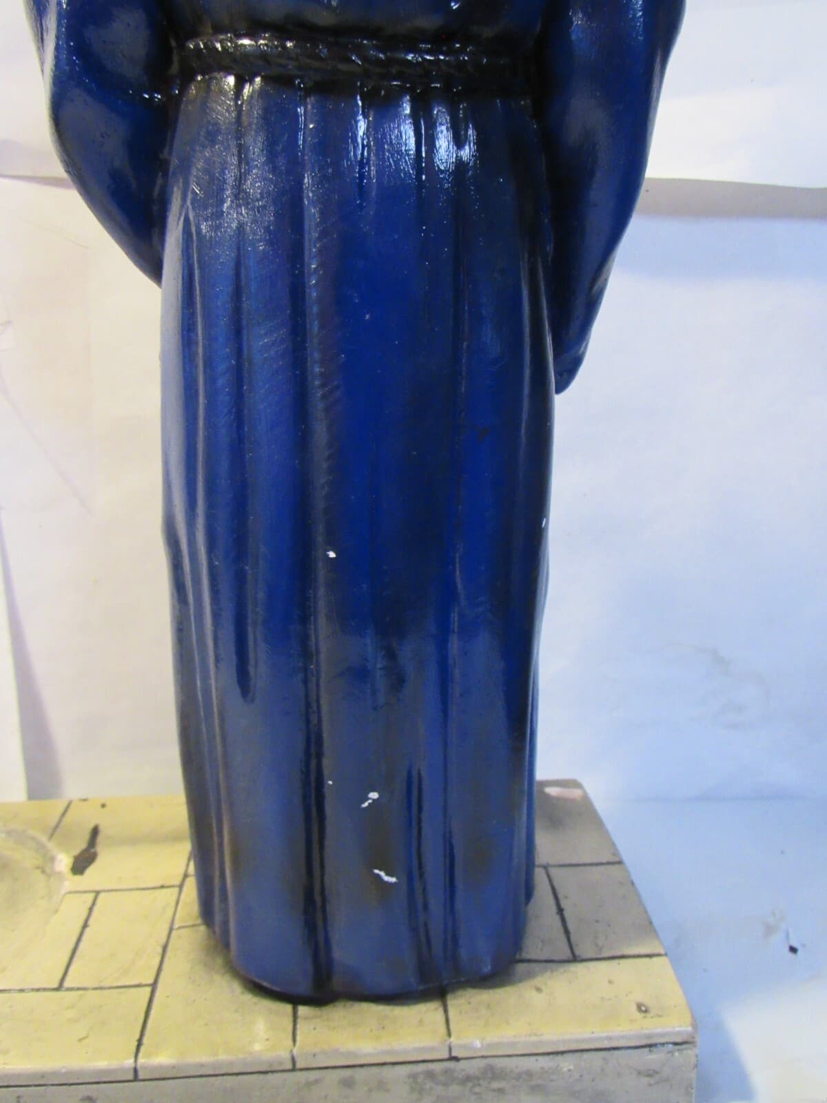 Assumption Abbey Brandy Monk Vintage Advertising Figural Display 17" tall B47J - Thumbnail 7