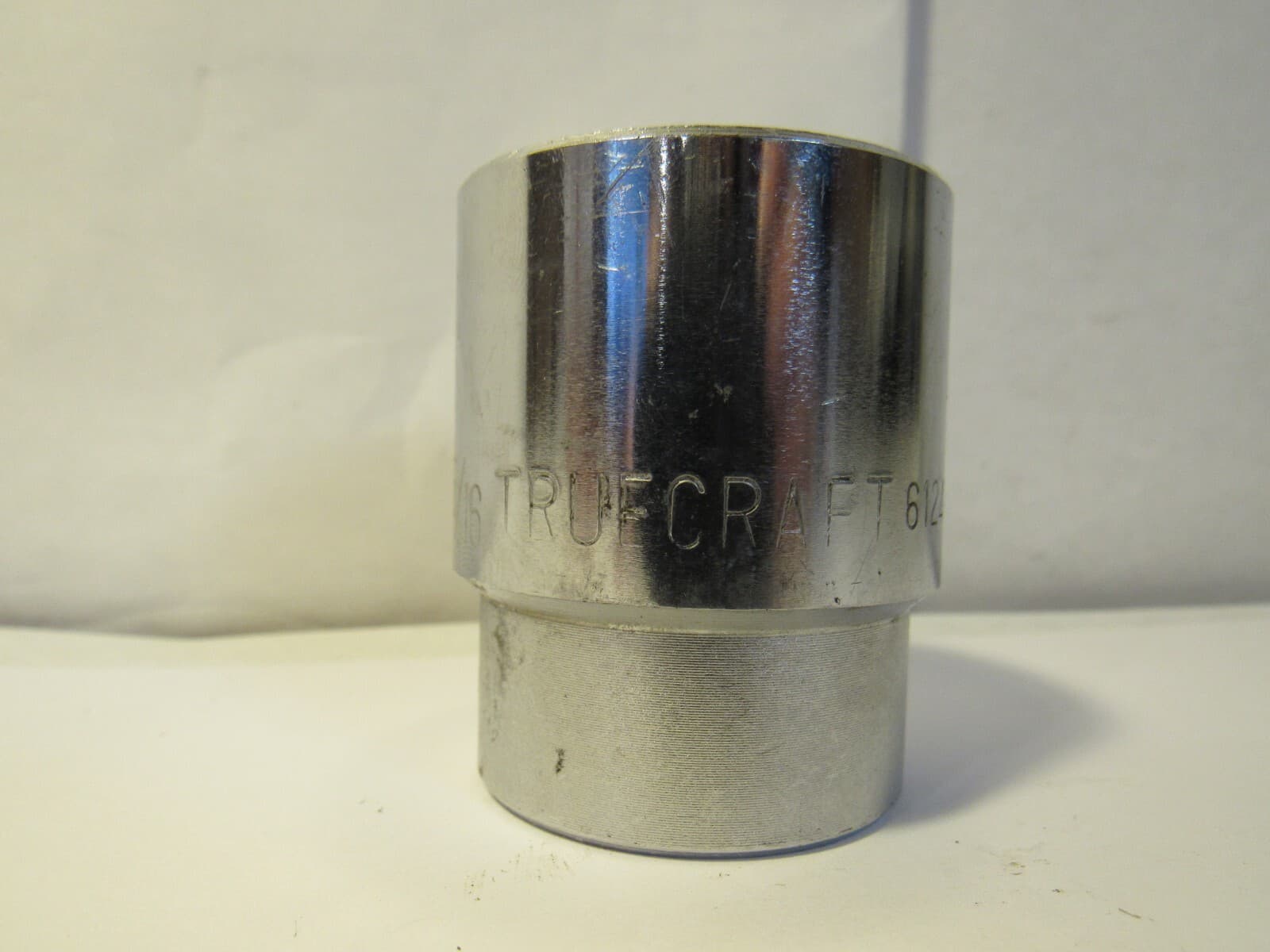 TRUECRAFT, 3/4" DRIVE CHROME SHALLOW SOCKET, 1-5/16" SAE, 12 PT, #61242 H82KD - Thumbnail 5