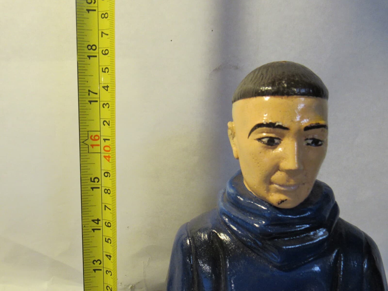 Assumption Abbey Brandy Monk Vintage Advertising Figural Display 17" tall B47J - Thumbnail 11