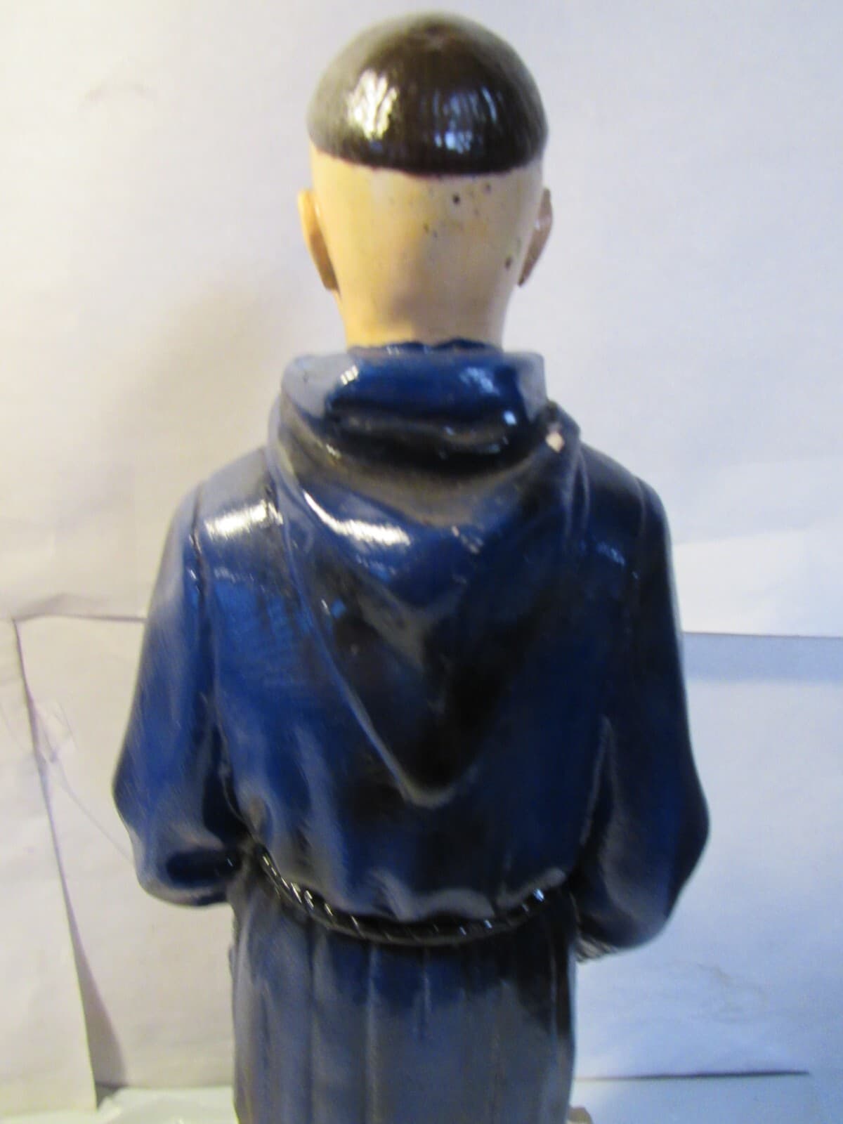 Assumption Abbey Brandy Monk Vintage Advertising Figural Display 17" tall B47J - Thumbnail 6