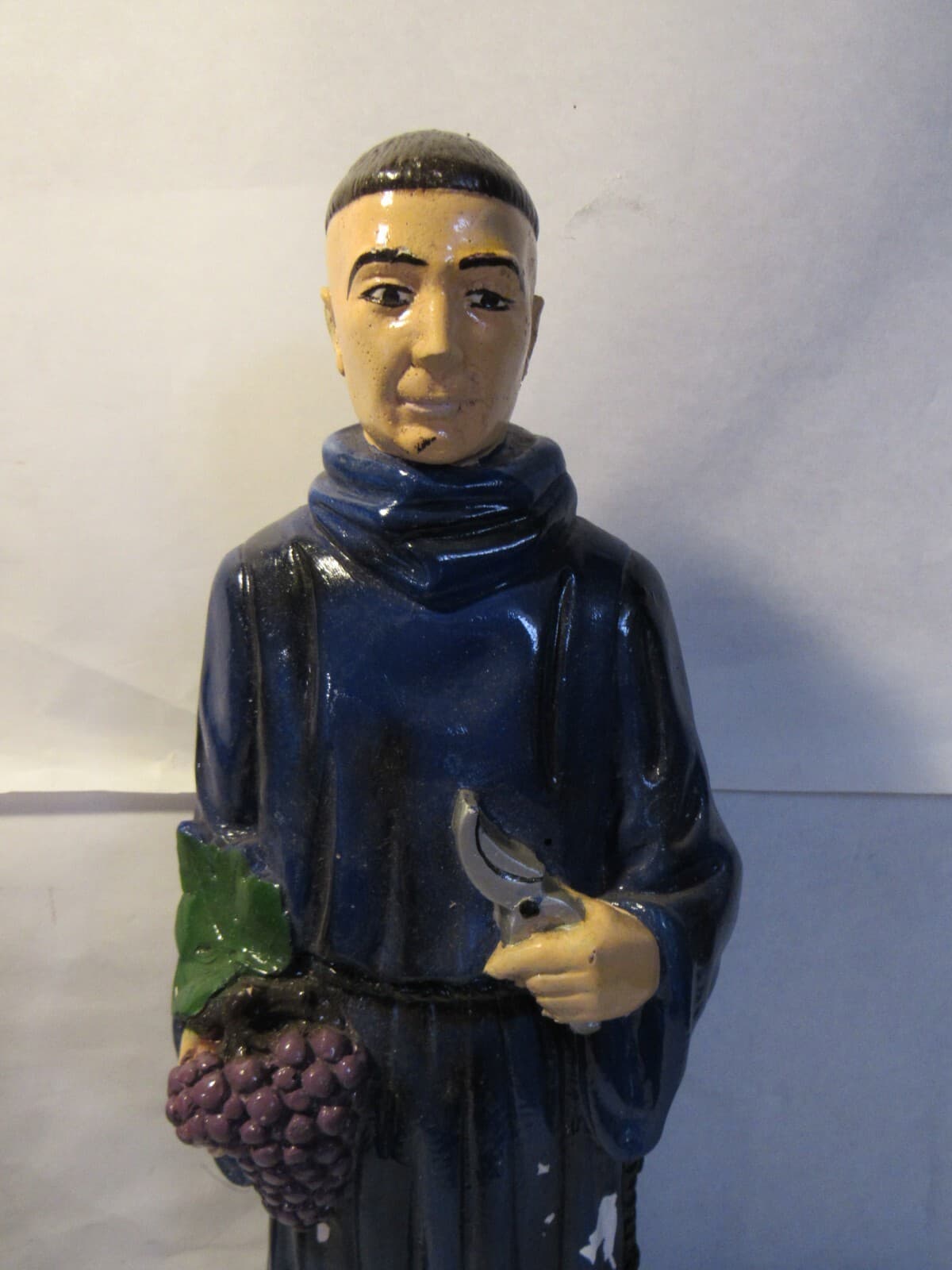 Assumption Abbey Brandy Monk Vintage Advertising Figural Display 17" tall B47J - Thumbnail 2