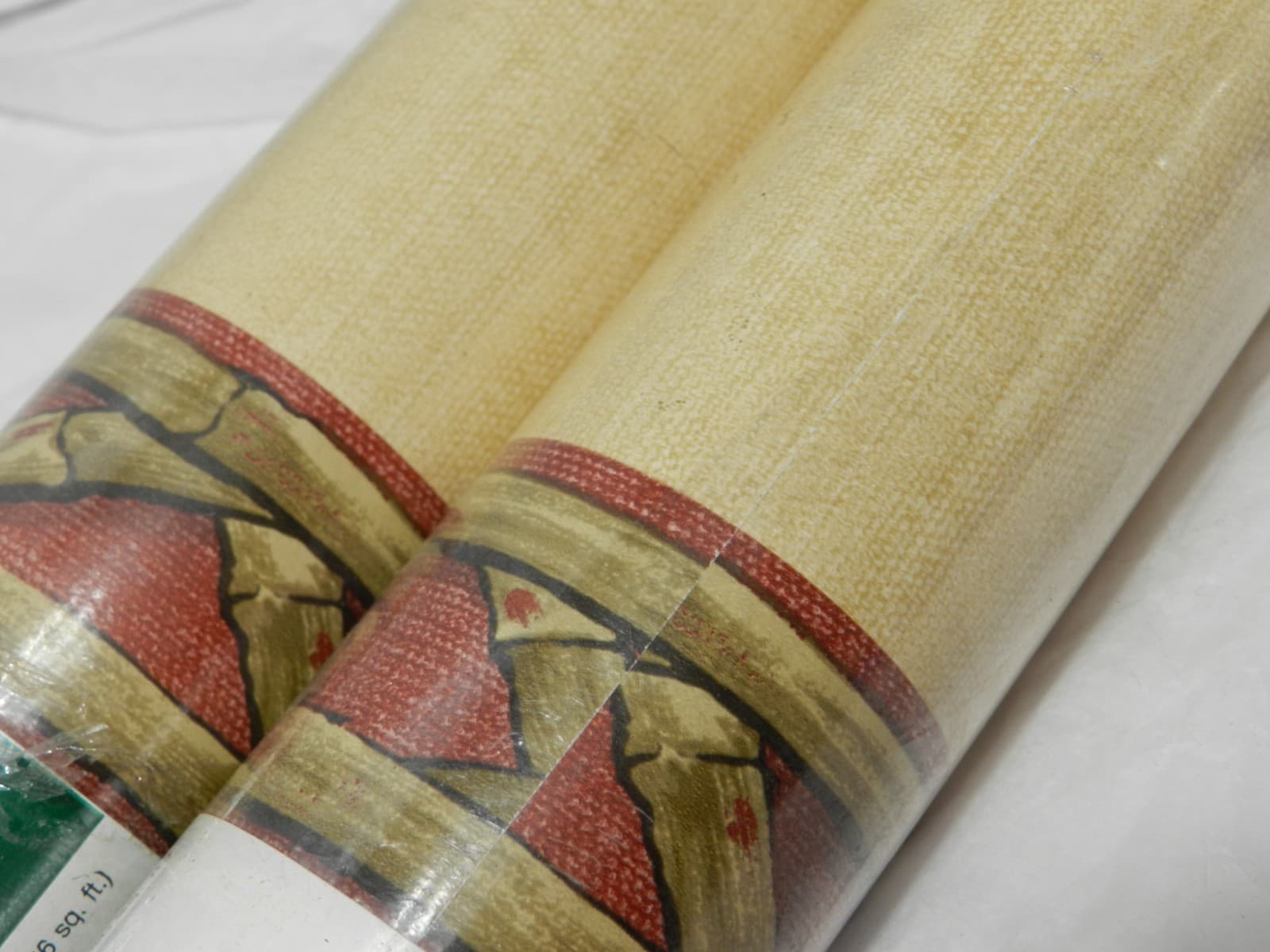 Vintage Beacon House Pre Pasted Vinyl Wallpaper Bamboo 2 Rolls (M12J) - Thumbnail 9