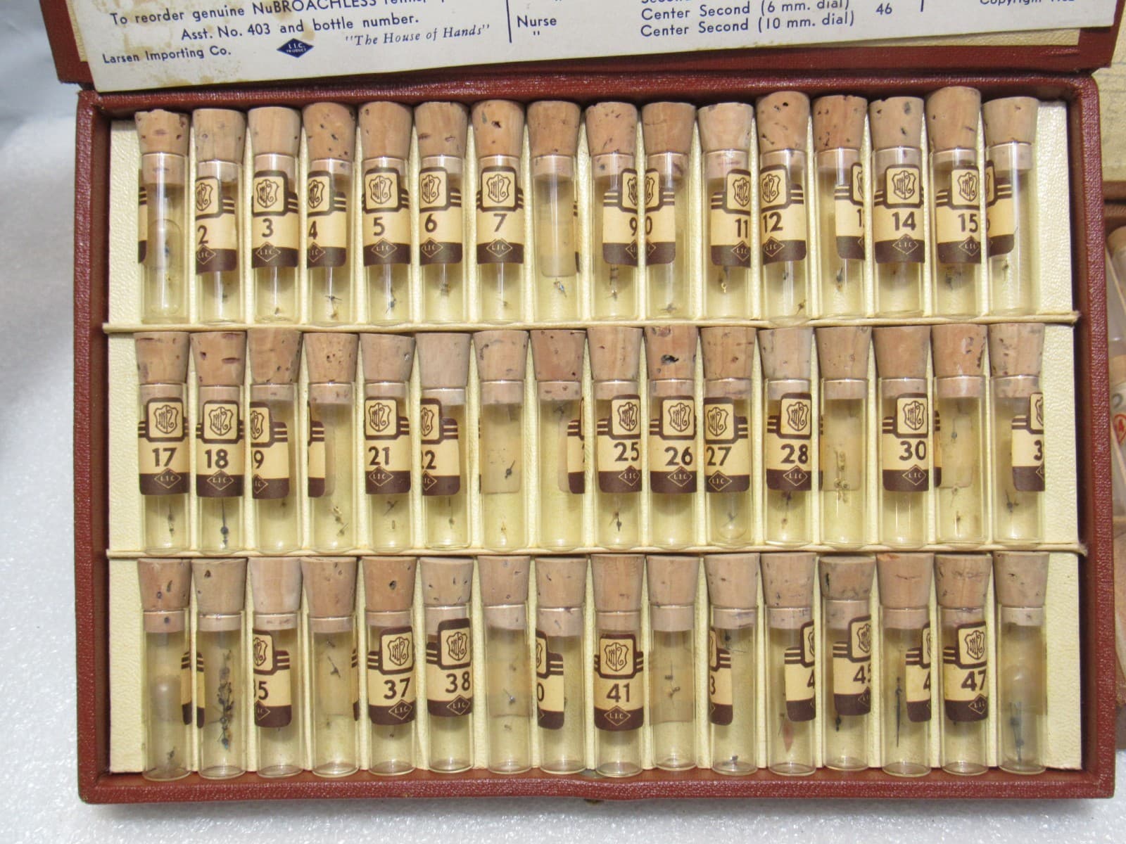 Vintage NU Broachless Asst. No. 403 Metric 2nd Hands/ 3AL. Staff Asst. No 46 A36 - Thumbnail 3