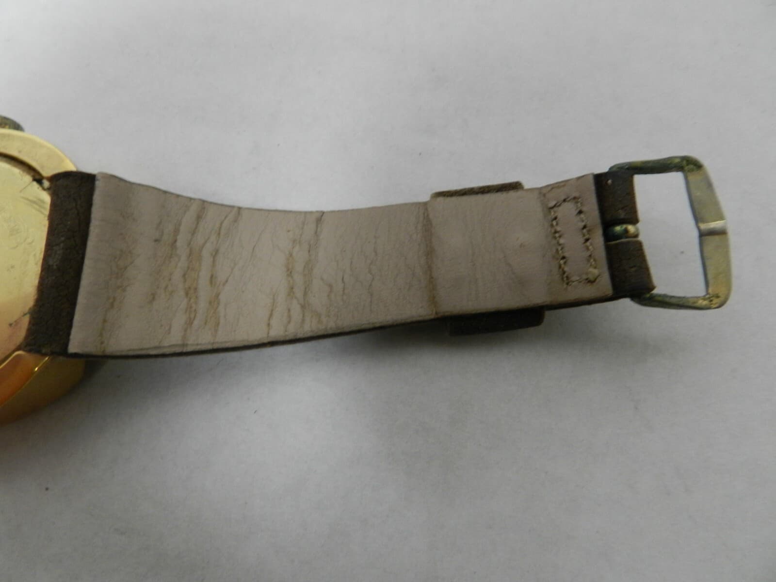 Jules Jurgensen Vintage Men's Wrist Watch RUNNING W/Case V74K - Thumbnail 7