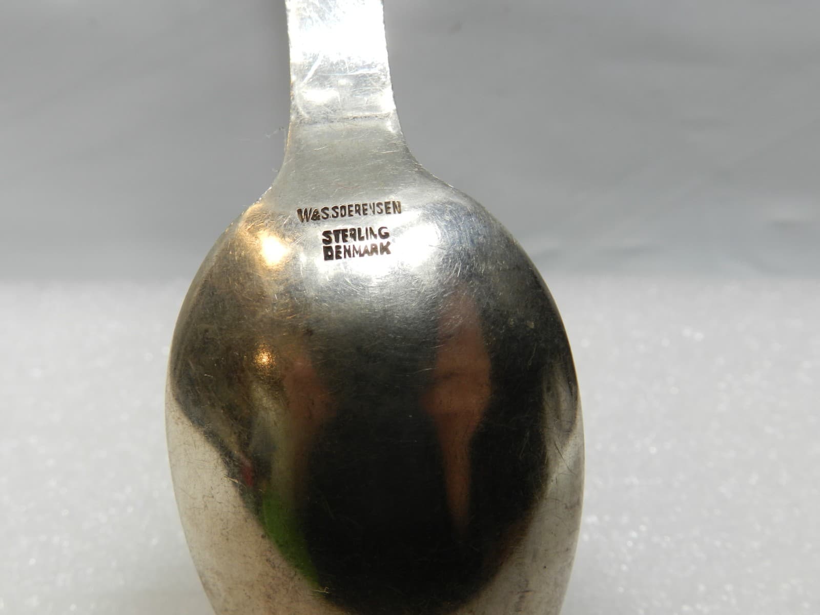 Vintage W & S Sorensen Hans Christian Andersen Fairy Tale Spoon Silver I55S - Thumbnail 4
