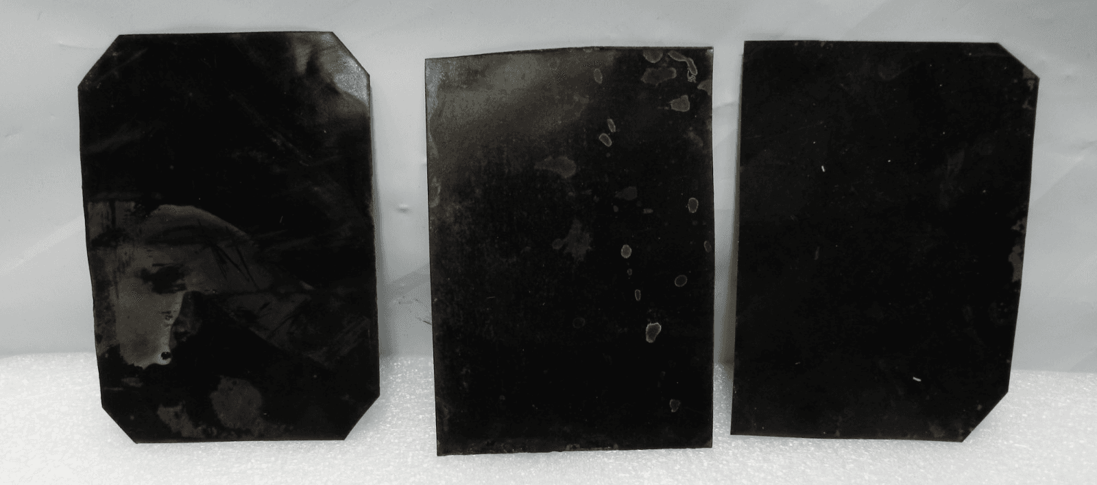 3 Antique Tin Type Photo Young Men Black White (I58S) - Thumbnail 6
