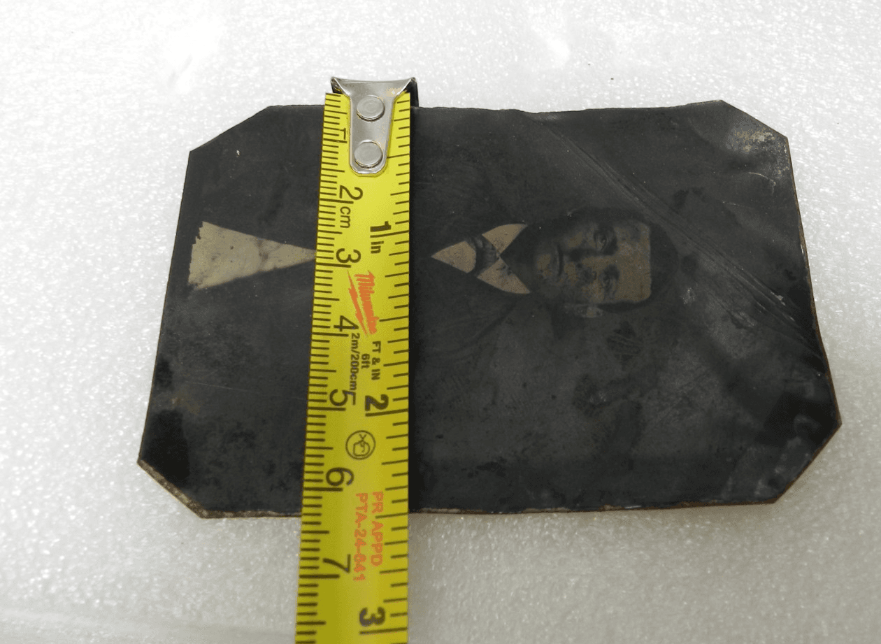 3 Antique Tin Type Photo Young Men Black White (I58S) - Thumbnail 7