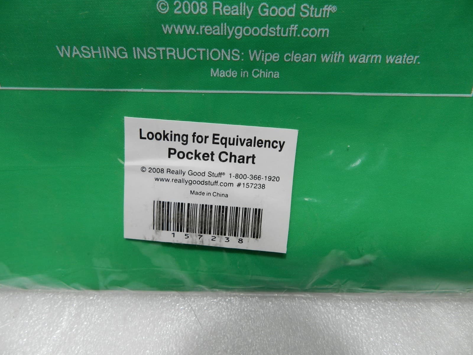 Really Good Stuff Looking for Equivalency Pocket Chart Classroom Homeschool E48J - Thumbnail 4