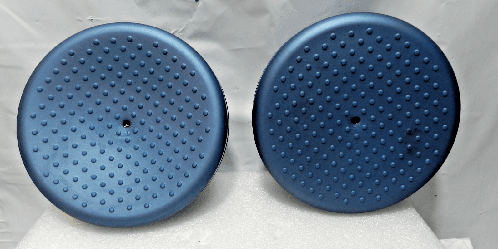 BOSU Balance Pods Set of 2 Strength/Balance Trainers Metallic Blue 6.5" (M17K) - Thumbnail 4