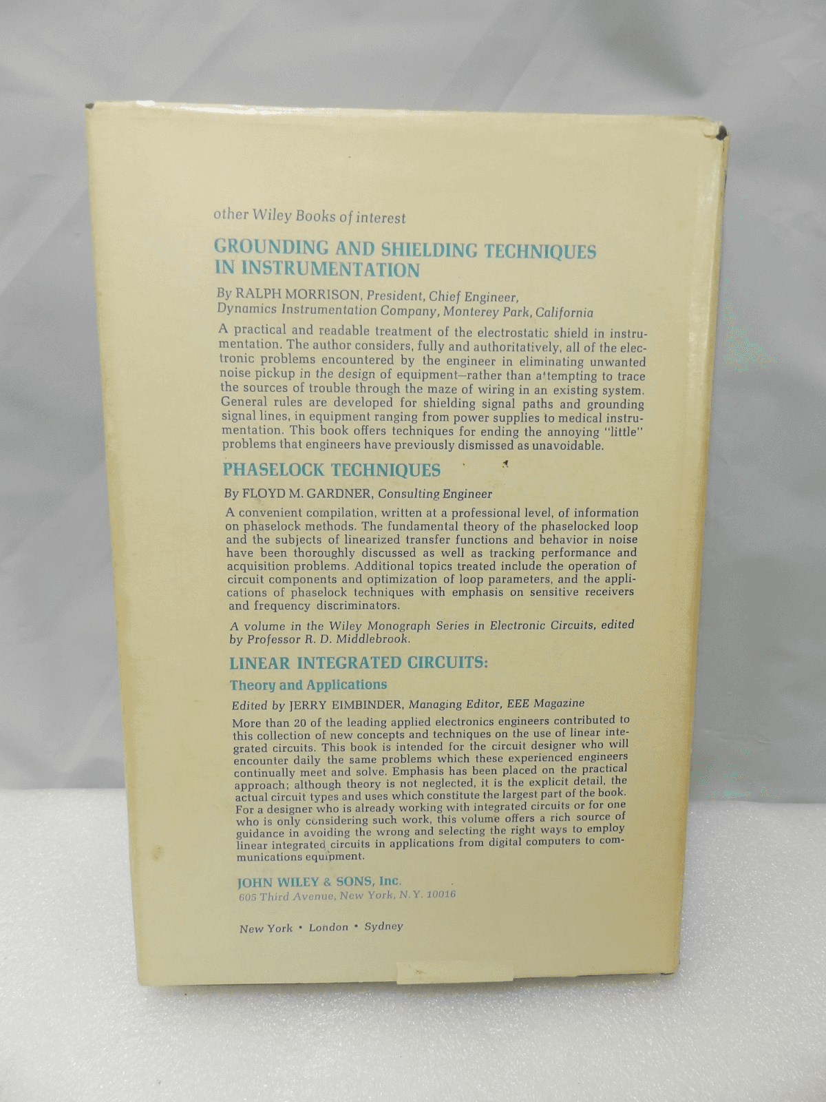 Radiation Effects in Semiconductor Devices by Frank Larin 1968 Hardback E45K - Thumbnail 3